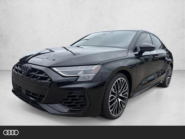 Mythos Black Metallic 2026 Audi S3 2.0T quattro Premium Sedan All-Wheel Drive Automatic