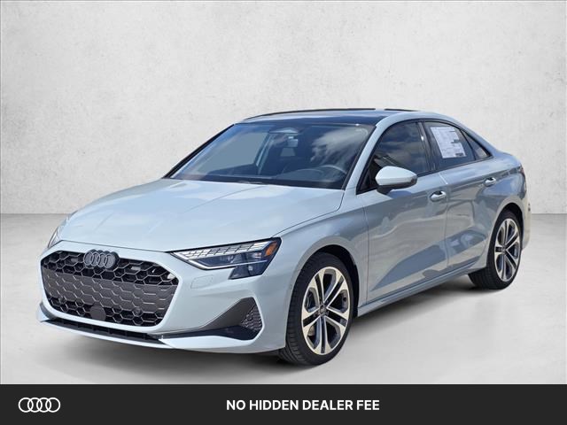 Arrow Gray Pearl Effect 2026 Audi A3 Sedan All-Wheel Drive Automatic