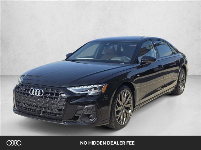 Mythos Black Metallic 2026 Audi A8 Sedan All-Wheel Drive Automatic