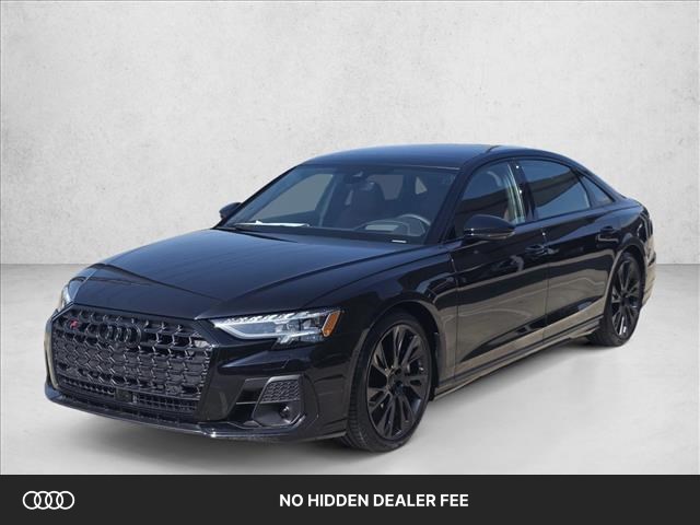 Sebring Black Crystal Effect 2026 Audi S8 Sedan All-Wheel Drive Automatic