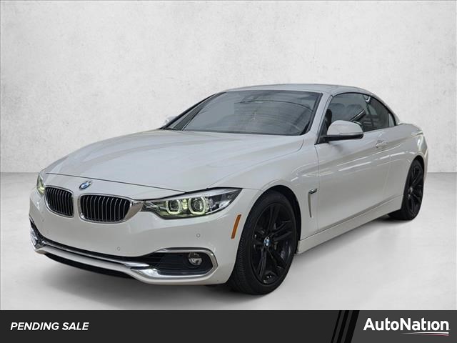 Alpine White 2019 BMW 4 Series 440i Convertible RWD Convertible Rear-Wheel Drive Automatic