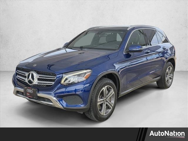 Blue 2017 Mercedes-Benz GLC 300 4MATIC SUV / Crossover All-Wheel Drive Automatic