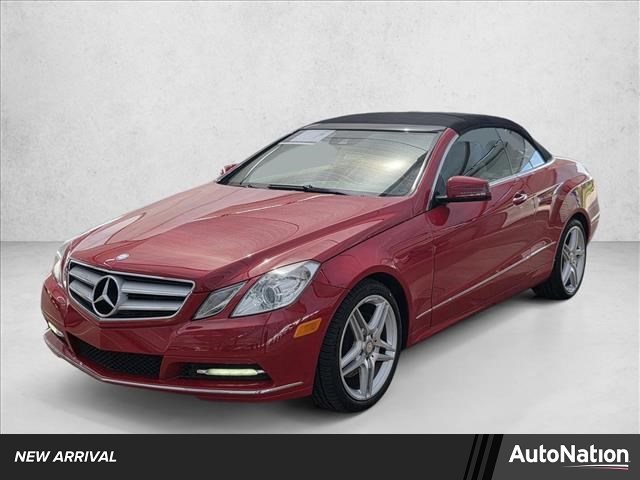Mars Red 2013 Mercedes-Benz E-Class E 350 Cabriolet Convertible Rear-Wheel Drive Automatic