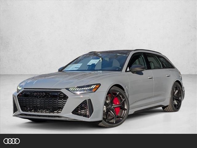 Nardo Gray 2026 Audi RS 6 Avant 4.0T quattro Performance Wagon All-Wheel Drive Automatic