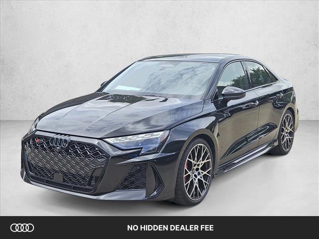 Mythos Black Metallic 2026 Audi RS 3 Sedan All-Wheel Drive Automatic