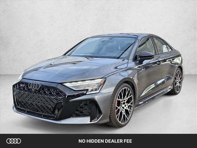 Daytona Gray Pearl Effect 2026 Audi RS 3 Sedan All-Wheel Drive Automatic
