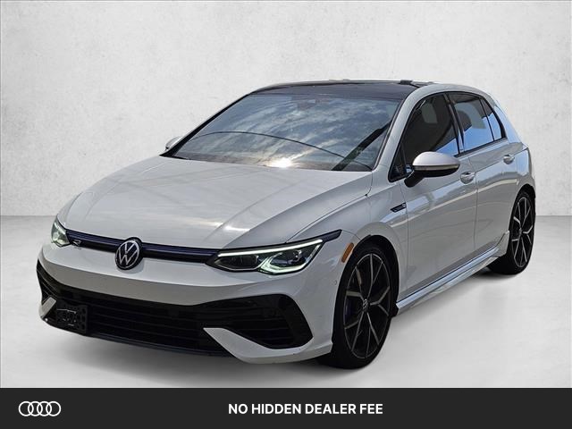 Pure White 2022 Volkswagen Golf R 2.0T 4Motion AWD Hatchback All-Wheel Drive 7-Speed Automatic
