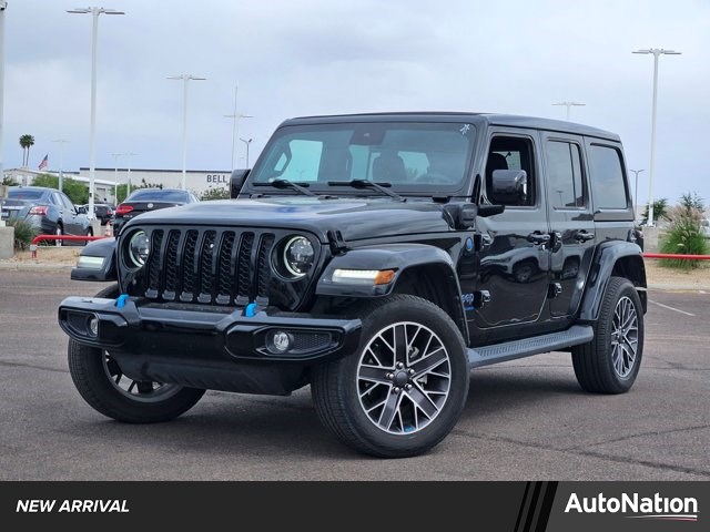 Black Clearcoat 2023 Jeep Wrangler 4xe High Altitude 4WD SUV / Crossover Four-Wheel Drive 8-Speed Automatic