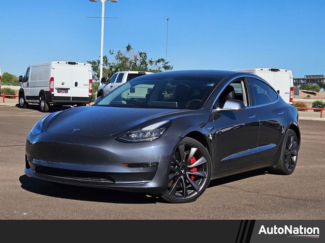 Midnight Silver Me 2020 Tesla Model 3 Performance AWD Sedan All-Wheel Drive Automatic