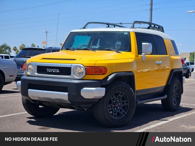 Yellow 2007 Toyota FJ Cruiser 4WD SUV / Crossover Four-Wheel Drive Automatic