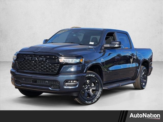 Forged Blue Metallic 2026 RAM 1500 Big Horn Crew Cab 4WD Pickup Truck Four-Wheel Drive 8-Speed Automatic