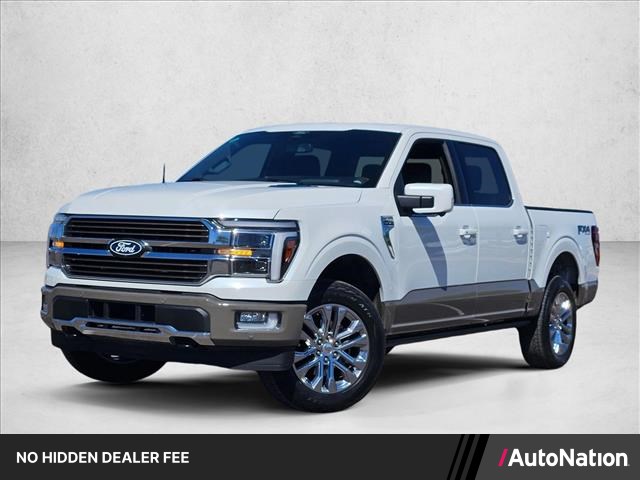 Star White Metallic Tri-Coat 2025 Ford F-150 King Ranch SuperCrew 4WD Pickup Truck Four-Wheel Drive Automatic