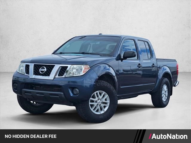 Arctic Blue Metallic 2016 Nissan Frontier Pickup Truck Four-Wheel Drive Automatic