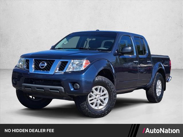 Arctic Blue Metallic 2016 Nissan Frontier Pickup Truck Four-Wheel Drive Automatic