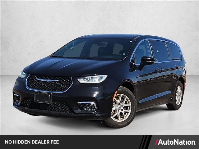 Diamond Black Crystal Pearlcoat 2025 Chrysler Pacifica Minivan Front-Wheel Drive 9-Speed Automatic
