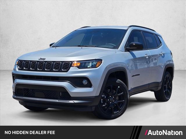 Silver Zynith Metallic Clearcoat 2026 Jeep Compass Latitude Altitude 4WD SUV / Crossover Four-Wheel Drive 8-Speed Automatic
