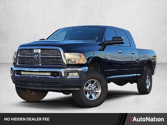 Black 2012 RAM 2500 Pickup Truck Four-Wheel Drive 6-Speed Automatic