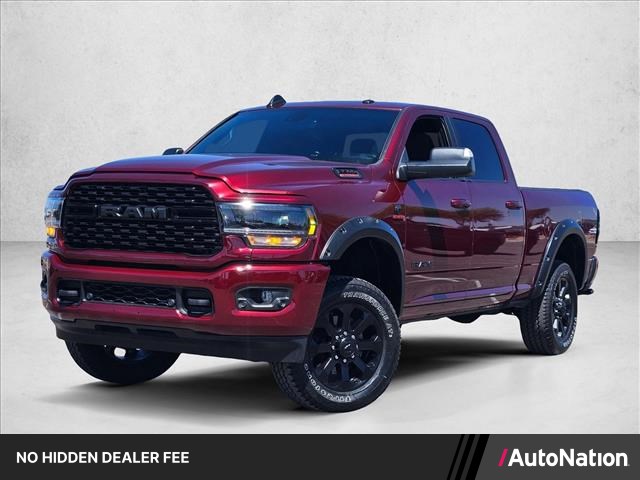 Delmonico Red Pearlcoat 2022 RAM 2500 Big Horn Crew Cab 4WD Pickup Truck Four-Wheel Drive 6-Speed Automatic