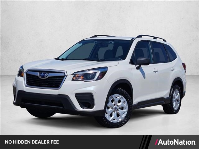 Crystal White Pearl 2021 Subaru Forester SUV / Crossover All-Wheel Drive Automatic