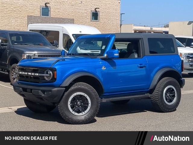 Velocity Blue Metallic 2023 Ford Bronco SUV / Crossover Four-Wheel Drive Automatic