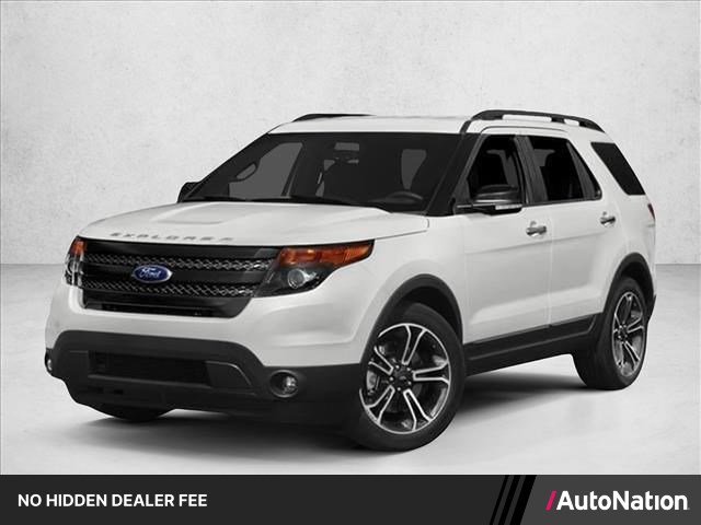 White Platinum Metallic Tri-Coat 2015 Ford Explorer Sport 4WD SUV / Crossover All-Wheel Drive 6-Speed Automatic