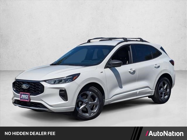 Star White Metallic Tri-Coat 2024 Ford Escape ST-Line FWD SUV / Crossover Front-Wheel Drive 8-Speed Automatic