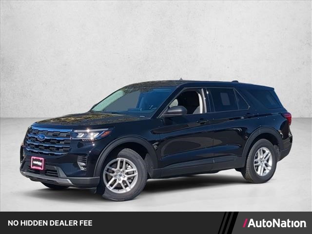 Agate Black Metallic 2026 Ford Explorer SUV / Crossover Rear-Wheel Drive Automatic