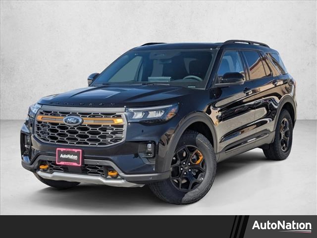 Agate Black Metallic 2026 Ford Explorer Tremor AWD SUV / Crossover All-Wheel Drive Automatic