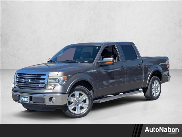 Sterling Gray Metallic 2013 Ford F-150 Lariat SuperCrew Pickup Truck 4X2 6-Speed Automatic