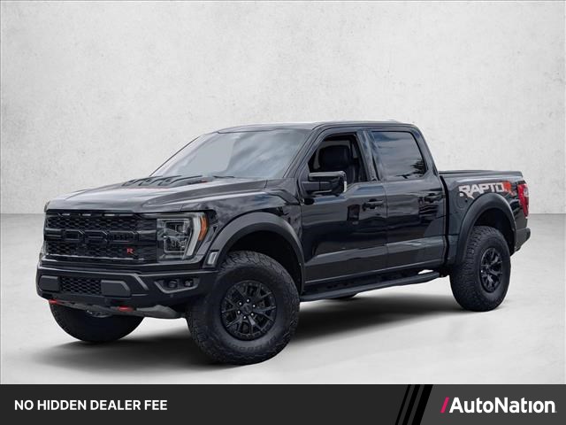 Agate Black Metallic 2023 Ford F-150 Raptor SuperCrew 4WD Pickup Truck Four-Wheel Drive Automatic