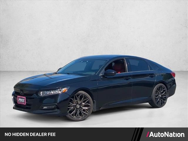 Crystal Black Pearl 2020 Honda Accord Sedan Front-Wheel Drive Automatic