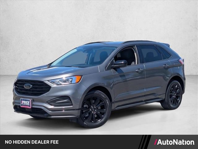 Carbonized Gray Metallic 2023 Ford Edge SE AWD SUV / Crossover All-Wheel Drive 8-Speed Automatic