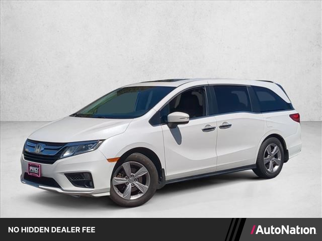 White 2020 Honda Odyssey Minivan Front-Wheel Drive Automatic