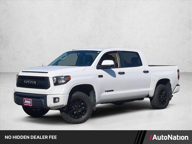 Super White 2016 Toyota Tundra Pickup Truck Four-Wheel Drive Automatic