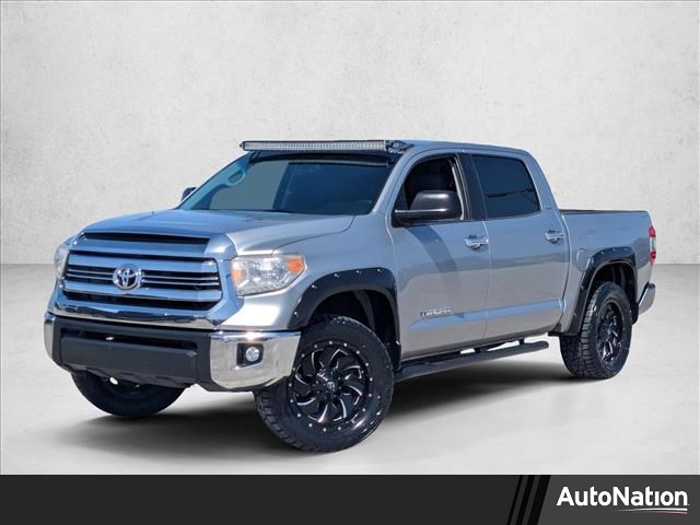 Silver Sky Metallic 2017 Toyota Tundra SR5 CrewMax 4.6L Pickup Truck 4X2 Automatic