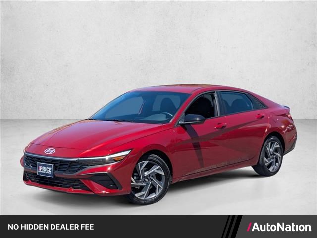 Ultimate Red 2025 Hyundai Elantra Sedan Front-Wheel Drive Automatic