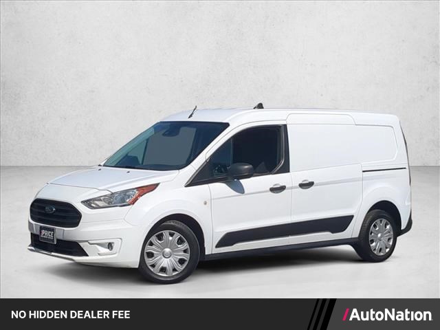 Frozen White 2019 Ford Transit Connect Van Front-Wheel Drive 8-Speed Automatic