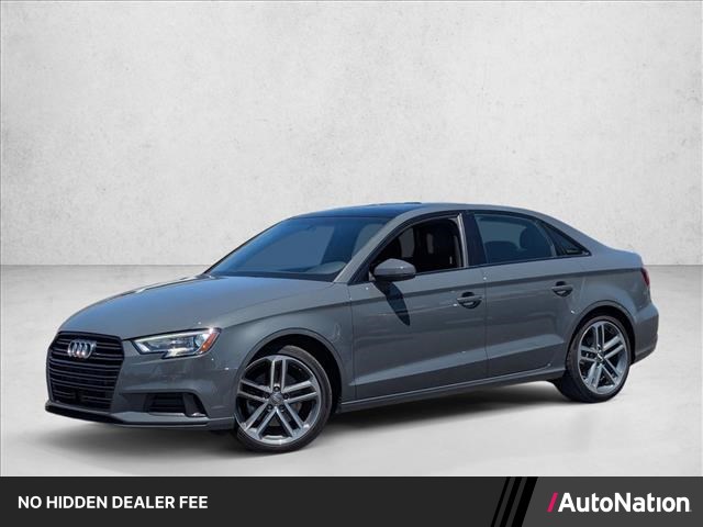Monsoon Gray Metallic 2020 Audi A3 Sedan Front-Wheel Drive Automatic