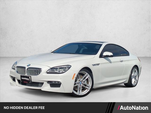 White 2017 BMW 6 Series Coupe Rear-Wheel Drive Automatic