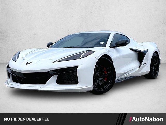 Arctic White 2025 Chevrolet Corvette Coupe Rear-Wheel Drive 8-Speed Automatic