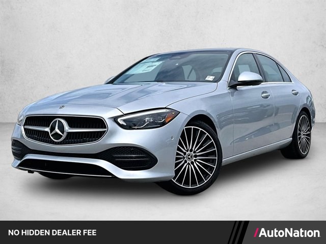 Cirrus Silver Metallic 2026 Mercedes-Benz C-Class Sedan Rear-Wheel Drive Automatic