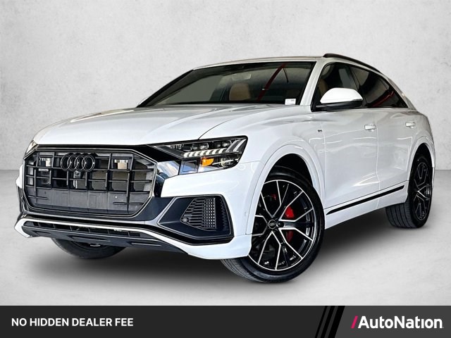 Carrara White 2023 Audi Q8 SUV / Crossover All-Wheel Drive Automatic