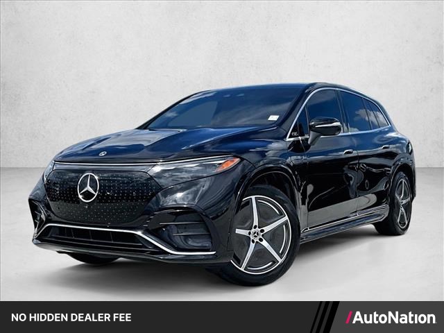 Obsidian Black Metallic 2023 Mercedes-Benz EQS Sedan All-Wheel Drive Automatic