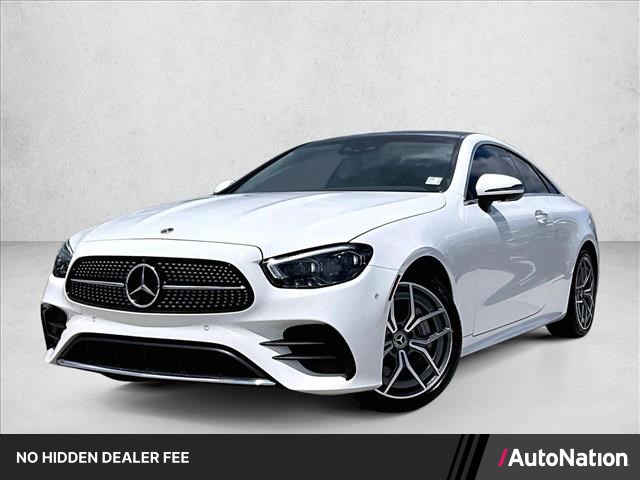 Polar White 2023 Mercedes-Benz E-Class Convertible Rear-Wheel Drive Automatic