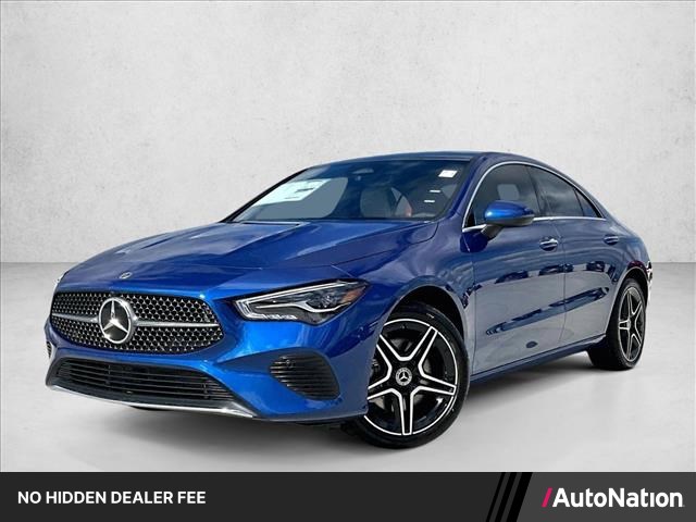 Starling Blue Metallic 2026 Mercedes-Benz CLA 250 4MATIC Coupe All-Wheel Drive Automatic