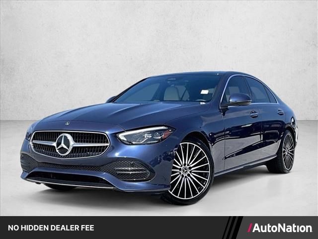 Twilight Blue Metallic 2026 Mercedes-Benz C-Class Sedan All-Wheel Drive Automatic