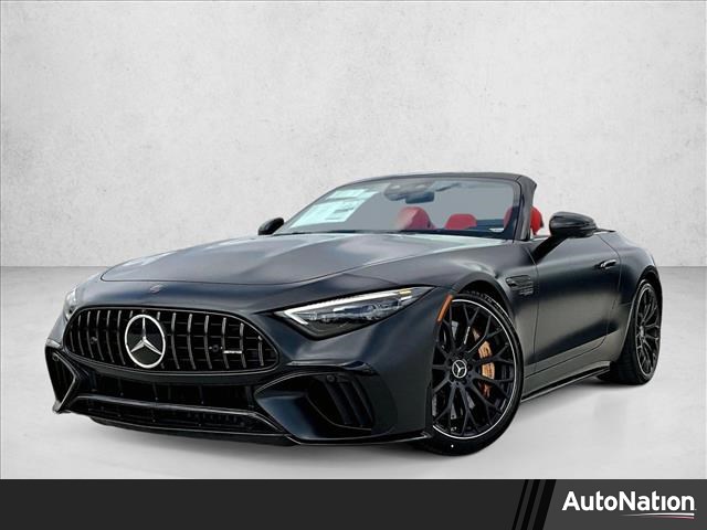 Manufaktur Night Black Magno 2026 Mercedes-Benz SL-Class AMG SL 63 S E Performance 4MATIC Convertible All-Wheel Drive Automatic
