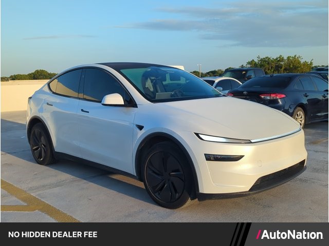 White 2026 Tesla Model Y SUV / Crossover All-Wheel Drive 1-Speed Automatic
