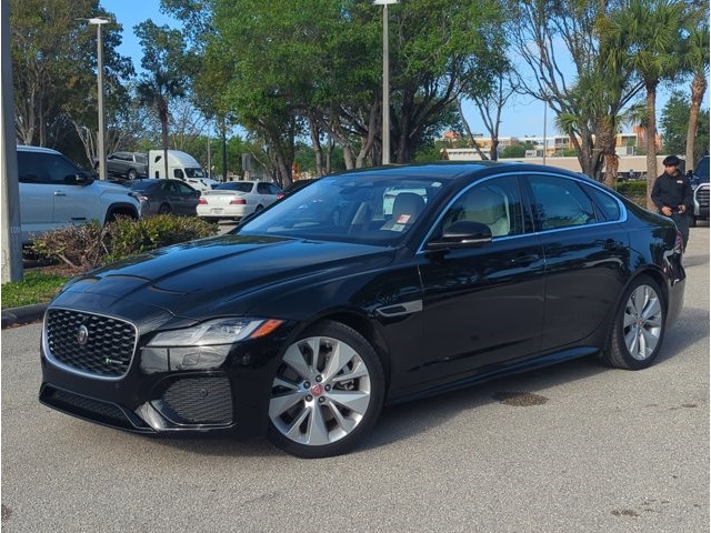 Santorini Black Metallic 2021 Jaguar XF P300 R-Dynamic SE AWD Sedan All-Wheel Drive Automatic