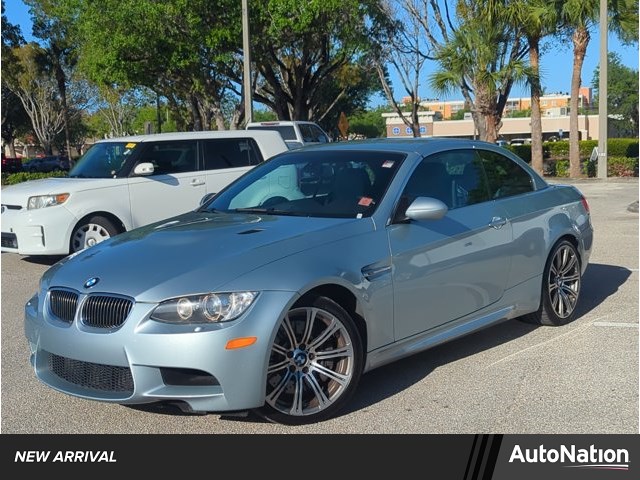 Silverstone Metallic 2009 BMW M3 Convertible RWD Convertible Rear-Wheel Drive 6-Speed Manual